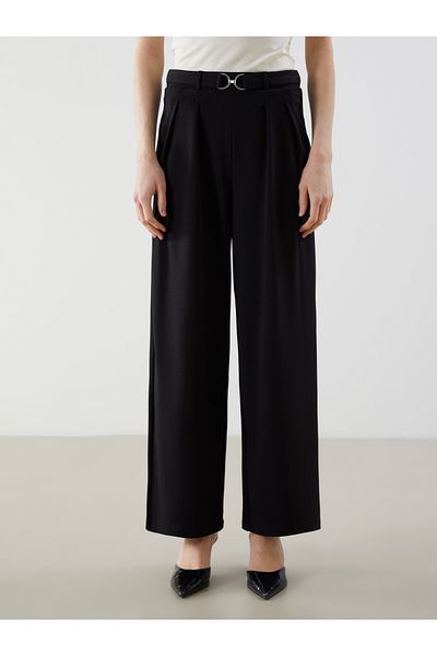 LC Waikiki Pantaloni plisați pentru femei Loose Fit