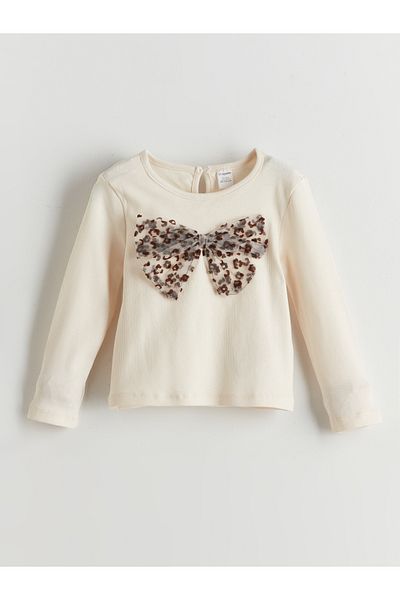 LC Waikiki Leopard Patterned Girl's Blouse and Skirt 2-Piece