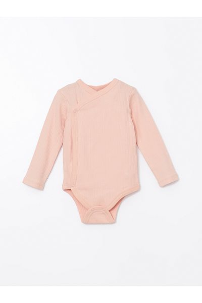 LC Waikiki Organic Cotton Baby Girl Snap Bodysuit 2 Pack