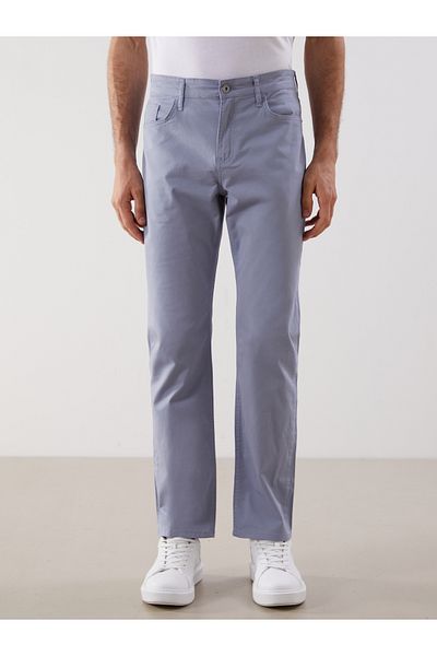 LC Waikiki Pantaloni Chino pentru bărbați din Gabardine de formă standard
