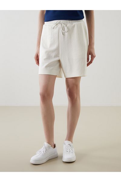 LC Waikiki Damen-Shorts mit elastischem Bund