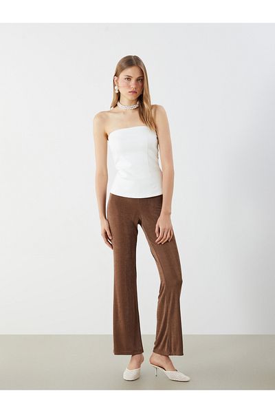 LC Waikiki Women's Trousers with Elastic Waist