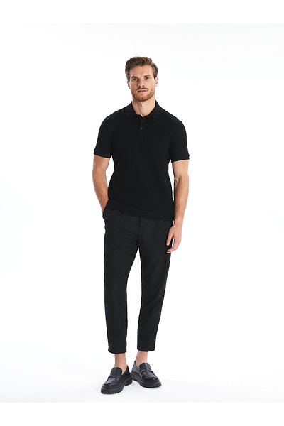 LC Waikiki Tricou pentru bărbați cu mânecă scurtă cu gât polo