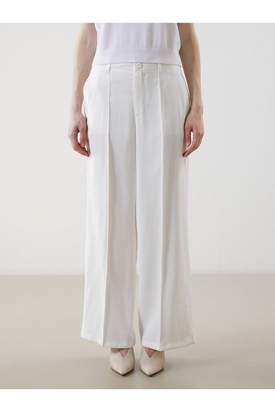 LC Waikiki Loose Fit Wide Leg Women's Trousers