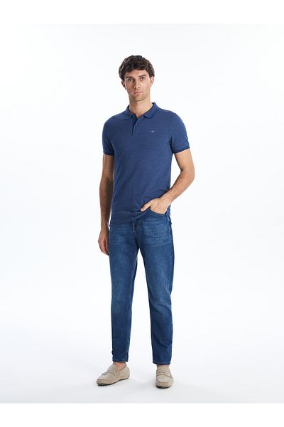 LC Waikiki Ανδρικό T-Shirt Polo Neck Pique