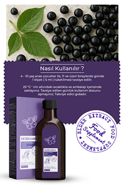 Herbamina Karamürver Ekstresi Içeren Şurup 100 ml