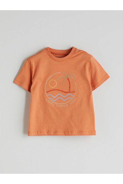 LC Waikiki Printed Baby Boy T-Shirt and Shorts 2-Pack