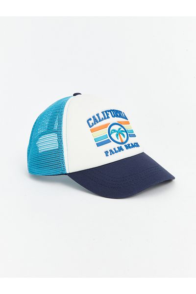 LC Waikiki Printed Mesh Detailed Boy's Cap Hat