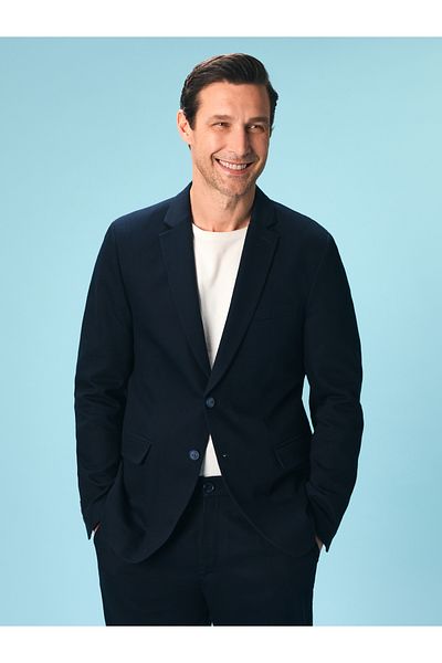 LC Waikiki Ανδρικό μπουφάν LCWAIKIKI Formal Slim Fit Λινό Μικτό Μπλέιζερ