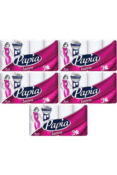 Papia Paper Towel (3 Layers) Set of 40 Inova (5Pk*8)