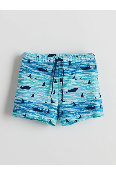 LC Waikiki Schnell trocknende UV-beständige Jungen-Boxer-Badehose