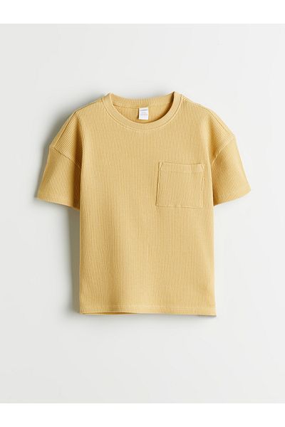 LC Waikiki Tricou și pantaloni scurți pentru băiat Crew Neck