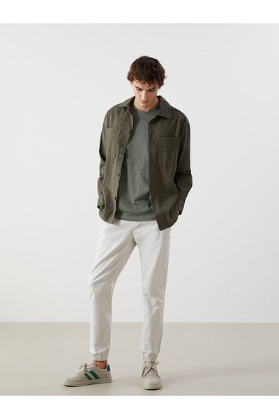 LC Waikiki Ανδρικό παντελόνι Jogger Standard Mold Gabardine