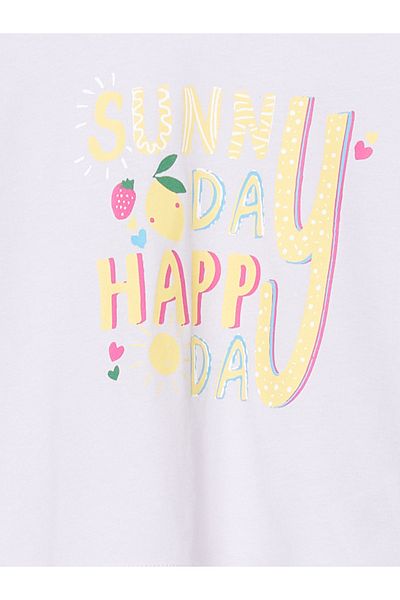 LC Waikiki Crew Neck Girl's Crop T-Shirt