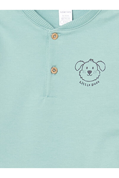 LC Waikiki Judge Collar Baby Boy Sweatshirt und Hose 2 Stück