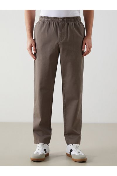 LC Waikiki Ανδρικό παντελόνι Chino Standard Fit Gabardine