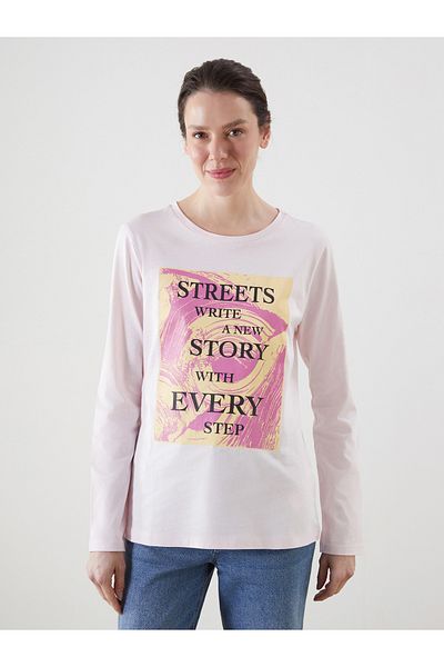 LC Waikiki Crew Neck Printed Women's T-Shirt