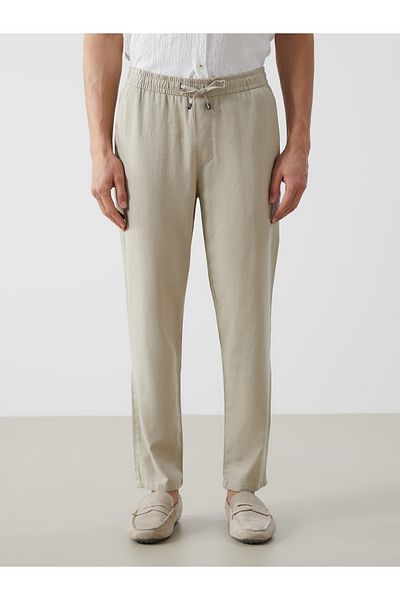 LC Waikiki Ανδρικό παντελόνι Standard Fit Line Blended