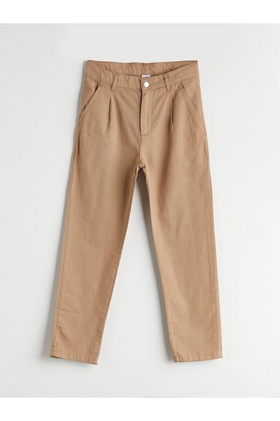LC Waikiki Linen Blended Boy's Trousers