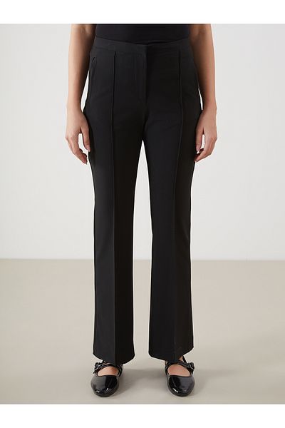LC Waikiki Standard Fit Women's Pleated Trousers