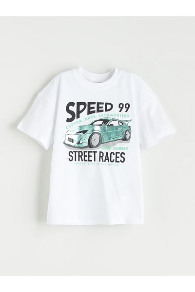 LC Waikiki Crew Neck Boys T-Shirt and Shorts