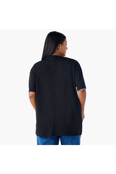 Ulla Popken Minset Embllished Motive Tee