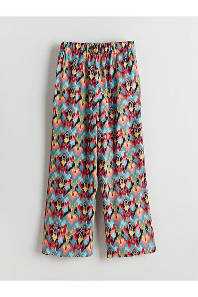 LC Waikiki Girls' Trousers with Elastic Waist