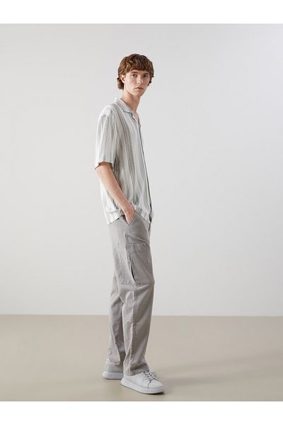 LC Waikiki Ανδρικό παντελόνι Comfortable Fit Linen Look