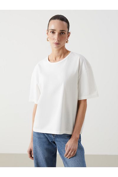 LC Waikiki Crew Neck Oversize Women's T-Shirt