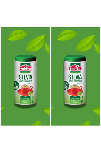 Takita Stevia Tablet Tatlandırıcı 500 Tablet 2 ADET