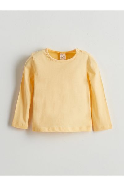 LC Waikiki Crew Neck Basic Baby Girl T-Shirt