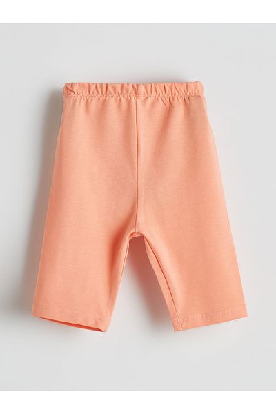 LC Waikiki Basic Baby Girl Tights with Elastic Waist, 2-Piece