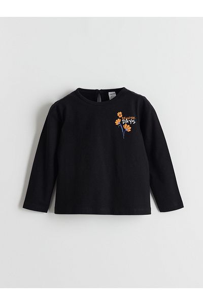 LC Waikiki Cute Bear Printed Girl's T-Shirt