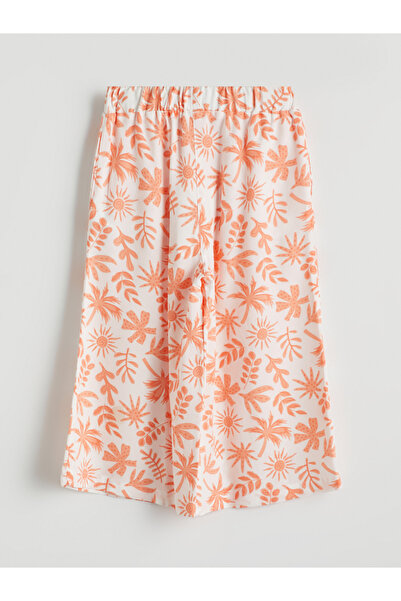 LC Waikiki Girl's Capri with Elastic Waist