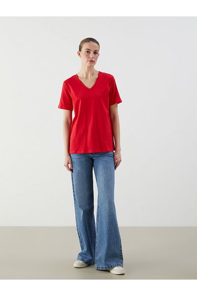 LC Waikiki V-Neck Women's T-Shirt
