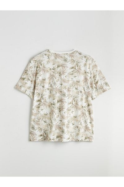 LC Waikiki Ανδρικό μπλουζάκι Crew Neck Floral