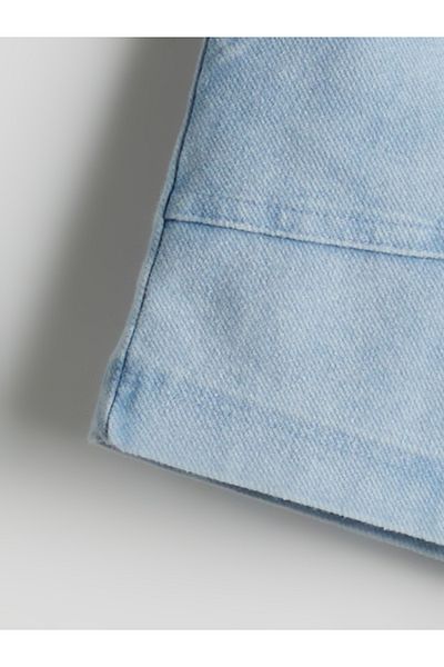 LC Waikiki Girl's Shorts with Elastic Waist and Pockets