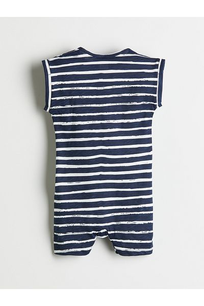 LC Waikiki Crew Neck Baby Boy Jumpsuit
