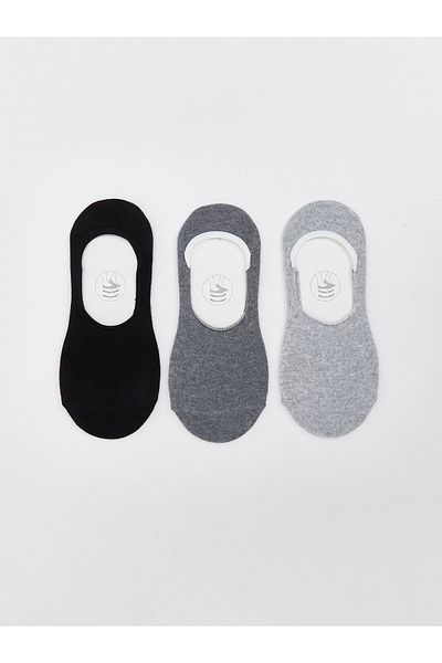 LC Waikiki Women's Plain Ballerina Socks 3-Pack