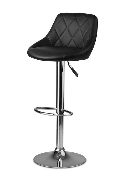 shumee Bar stool with backrest Nerra black - 2 pieces