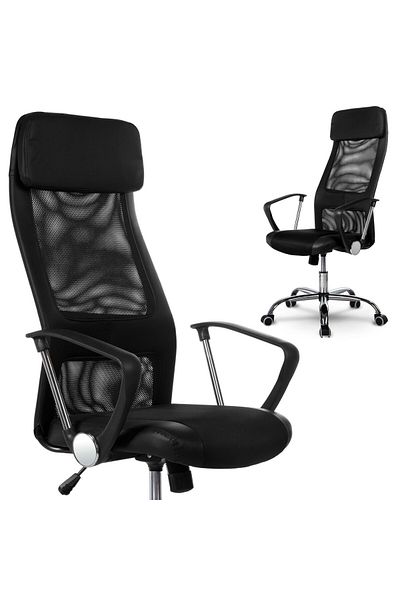 shumee Sofotel Rio modern office high chair black
