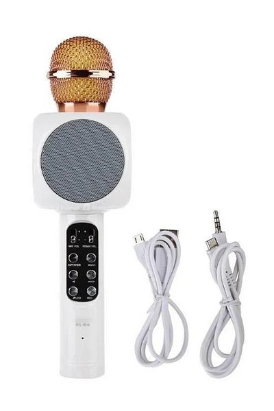 MACON Trade Shop WS-1816-17087 Wireless Portable Microphone with Built-in Bluetooth Speaker