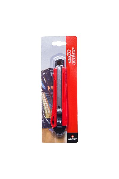 Kunst Cutter with Kunst blade 1.8 cm red