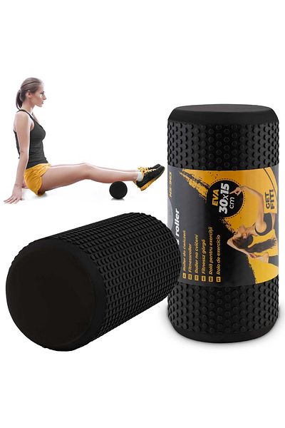 shumee EVA exercise roller NS-963 black