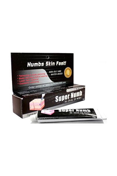 Super Numb Cremă anestezică, Super Amorțitoare, pentru tatuaje, cosmetică, Li...