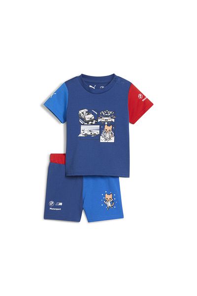 Puma Σετ με κοντό μανίκι BMW M Motorsport Essentials για νήπια