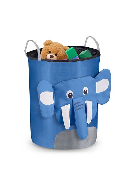 shumee Nukido toy basket - Blue elephant