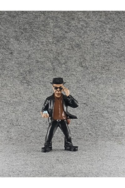 PWUL WORKS Heisenberg Breaking Bad Figürü 15 cm 3D Yazıcı PLA Baskı Akrilik B...