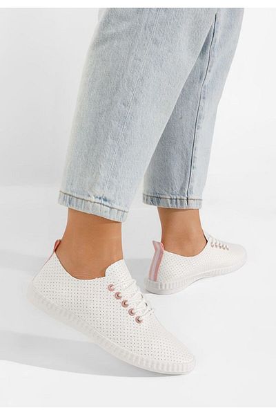B T Shoes Skede V2 women's casual shoes white