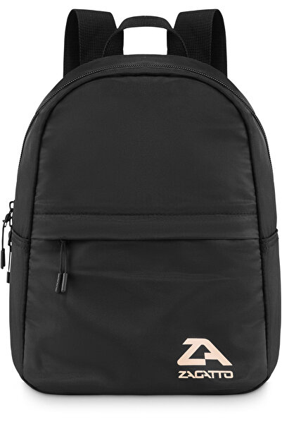 zagatto Rucsac de damă, negru, 31x25x10 cm, buzunar laptop/tabletă, ergonomic...